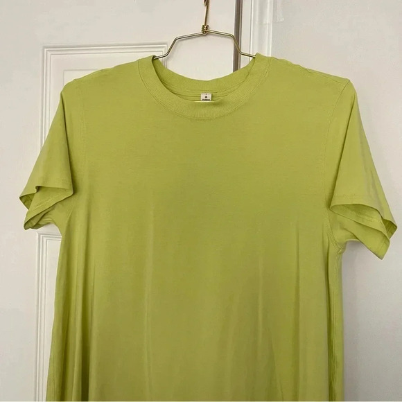 Lululemon All Yours Tee Dress Size 2 Loose Fit  Crispin Green Oversized - Picture 10 of 11